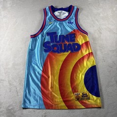 Nike LeBron James Space Jam Tune Squad Jersey Men’s S Blue A New Legacy #4A