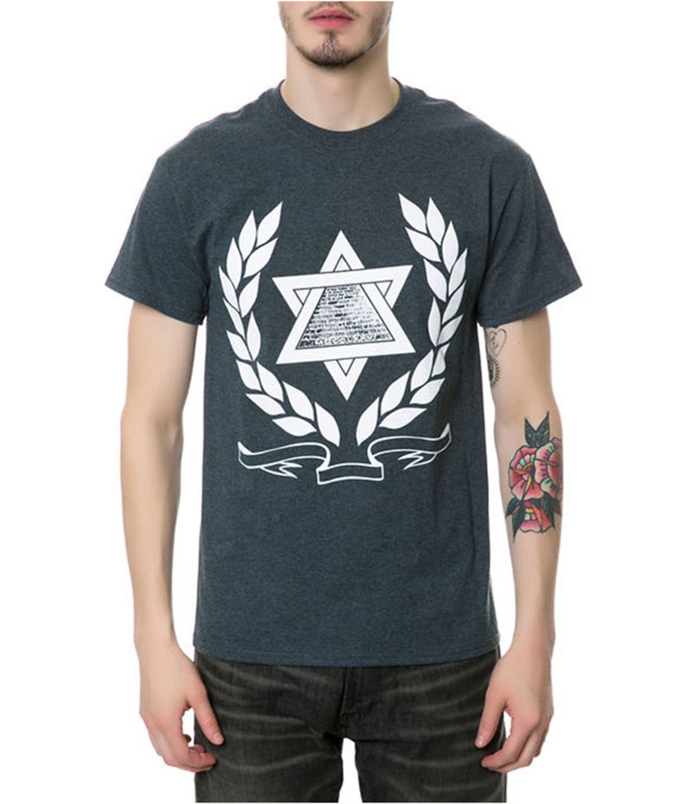 Black Scale Mens The Egyptian Star Graphic T-Shirt gallery