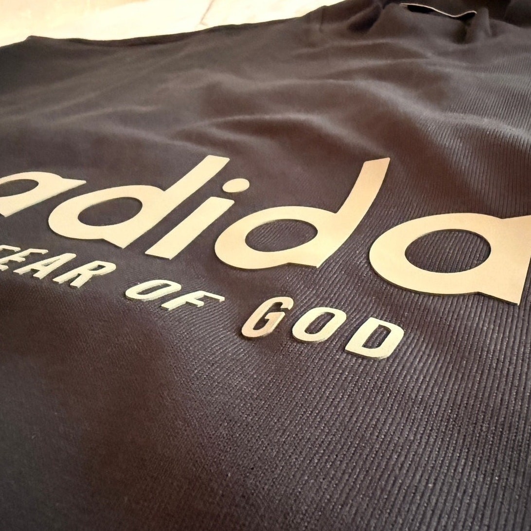 adidas x Fear of God Athletics Heavy Jersey 3/4 Mock Tee 'Black' IS6839 gallery