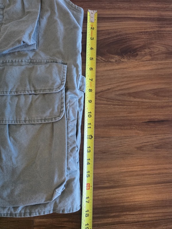 Vintage 90'S Distressed Woolrich Fishing Zip Vest XL EUC gallery