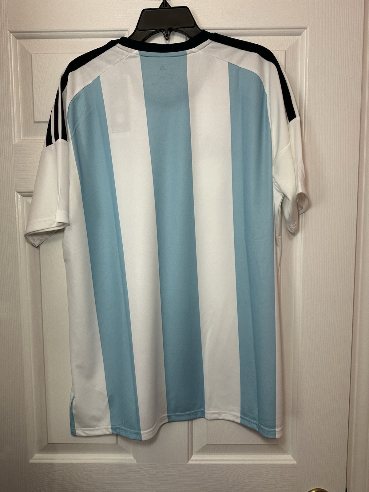 Size XL adidas Argentina AFA Home Soccer Jersey Fan KA8069 Mens White Blue NWT gallery