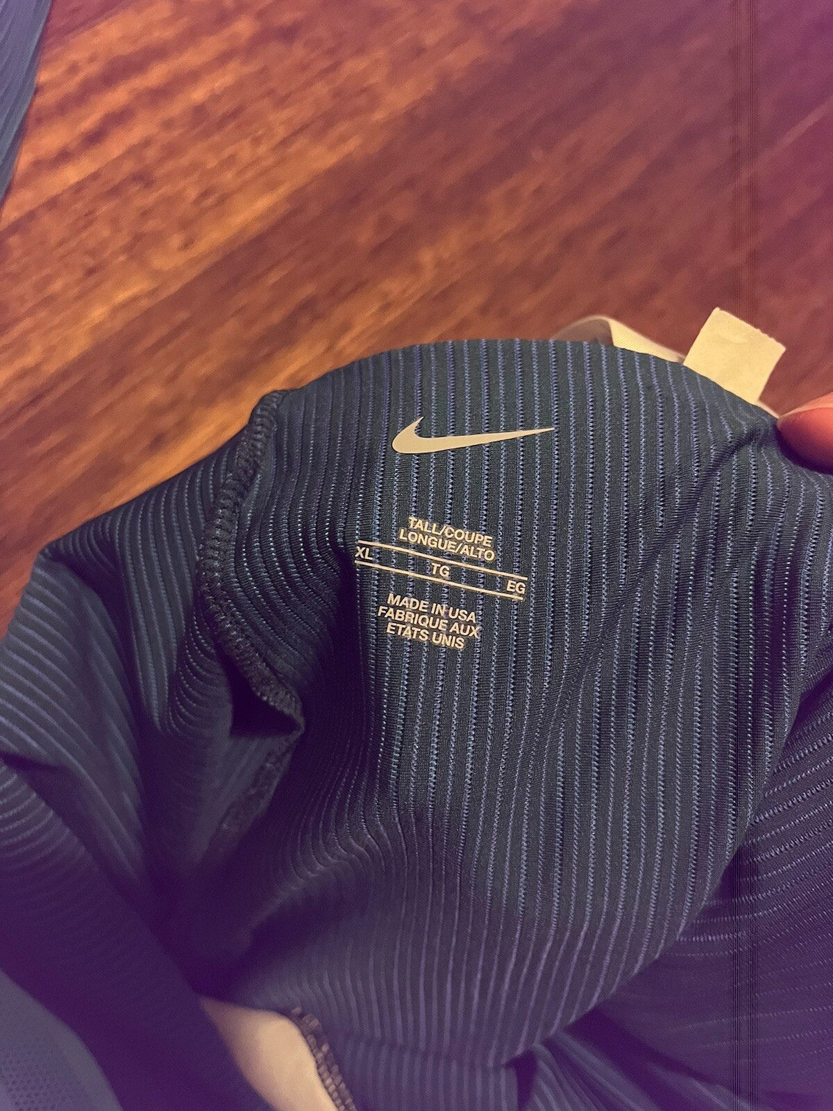 Rare Nike 2022 Pro Elite Team Long Tights X-Large XL Tall CW2706-000 gallery
