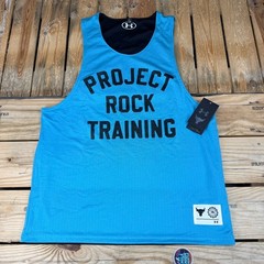 Under Armour Project Rock Reversible Mesh Tank Mens Multi Size New With Tags