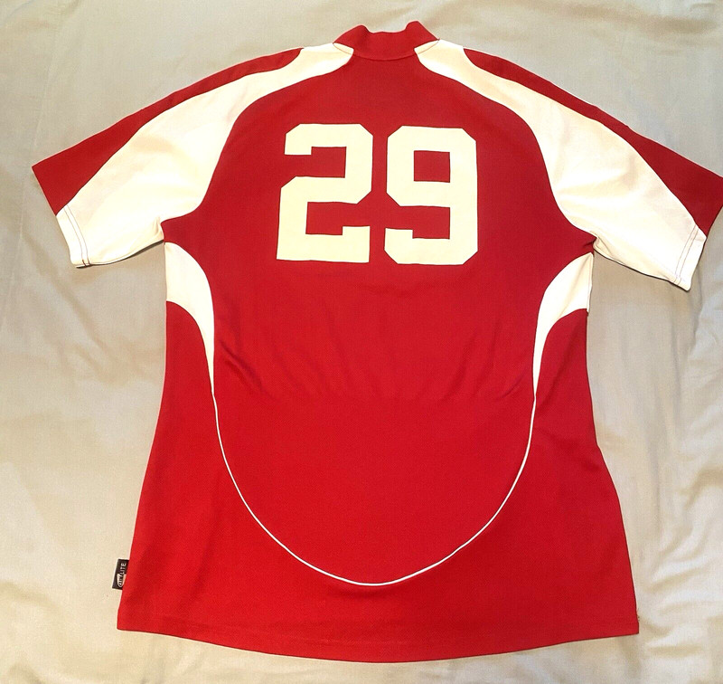 USA Team Jersey Men L Red Adidas Empire United Soccer Academy Clima365 Climalite gallery