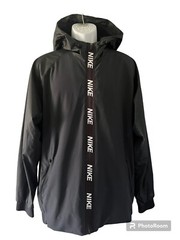 Nike Dri-fit Windrunner Hoodie Jacket Black Mens Size XL
