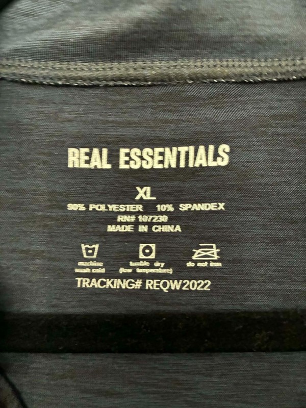 Real Essentials 1/4 Zip Pullover Mens XL Navy Performance Athletic Stretch gallery