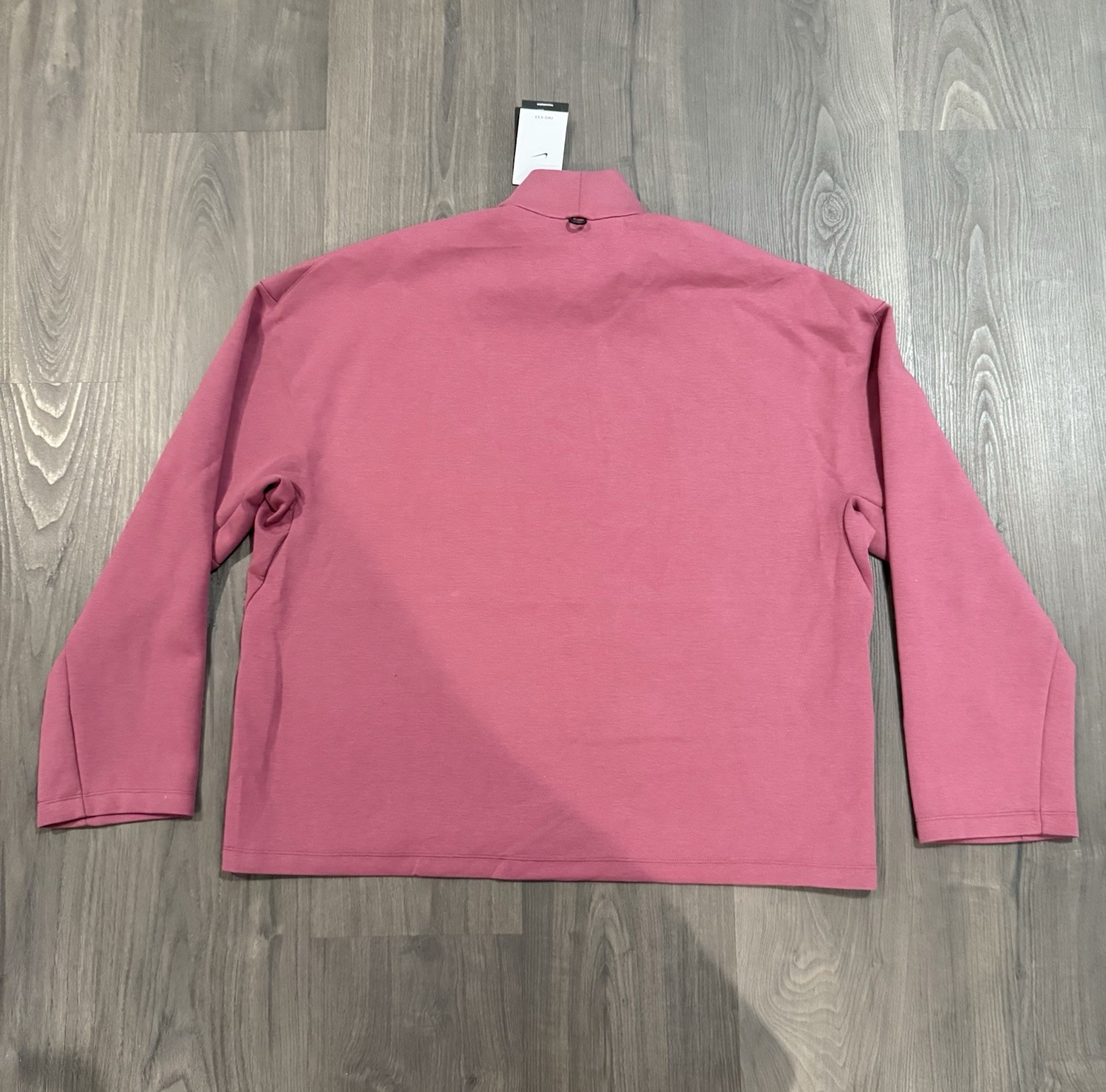 Nike Men’s 24.7 Impossibly Soft Dri-FIT Turtleneck Pink Smoke (IF2119-658) XL gallery