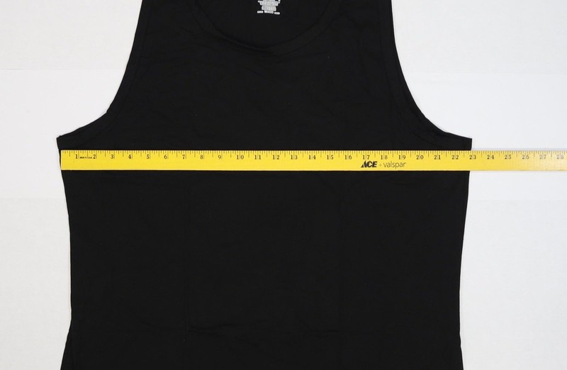 Hanes Shirt Mens XL Black EcoSmart Tank Top Sleeveless Athletic Gym Performance gallery