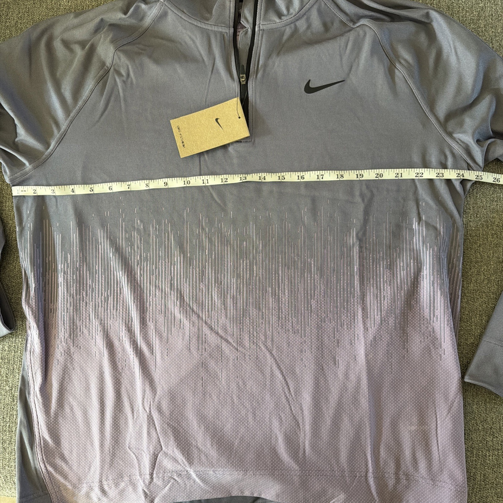 Nike Golf 1/4 Zip Pullover Mens XL Tour Dri-Fit ADV Daybreak Purple FD5833-509 gallery