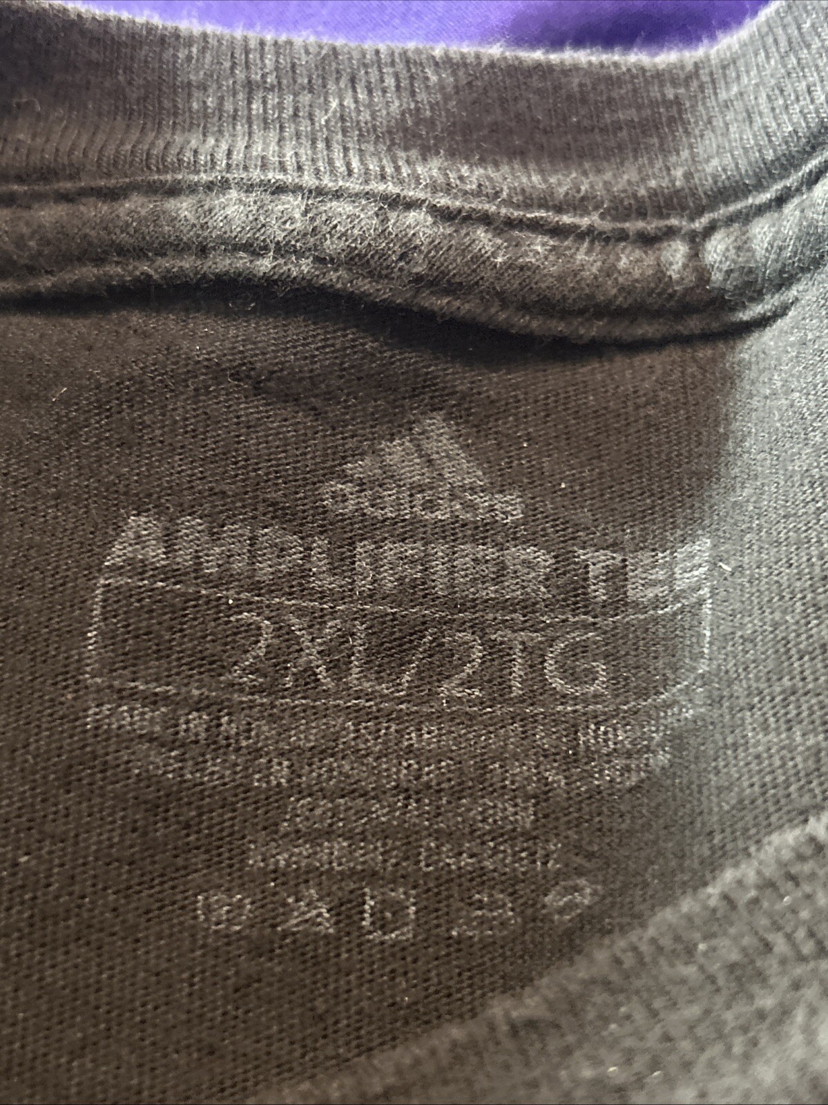 adidas Amplifier Adult Colorado Rockies Long Sleeve Activewear Shirt 2 XL gallery