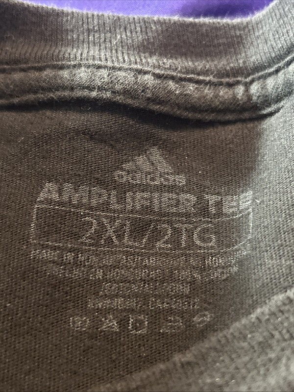 adidas Amplifier Adult Colorado Rockies Long Sleeve Activewear Shirt 2 XL gallery