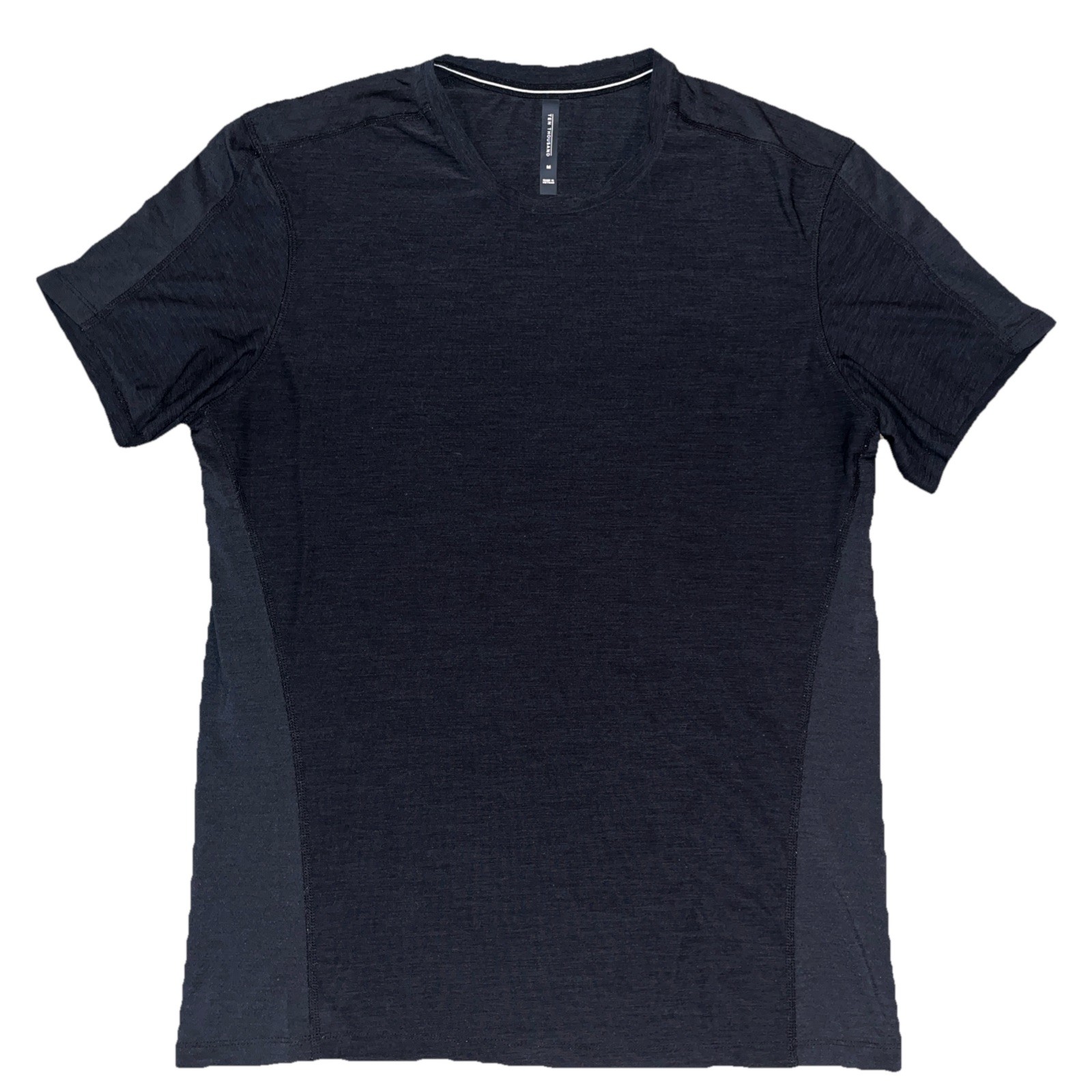 Ten Thousand Mens Versatile Shirt Black Sz M Athleisure 10k Workout Gym TTKT009 gallery
