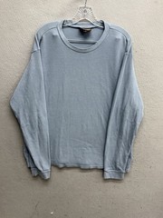 Patagonia Shirt Mens XL Blue Long Sleeve Waffle Knit Thermal Base Layer
