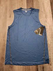 NWT Hind Hydra Solace Mens Large Blue Running Tank Top Sleeveless Performance…