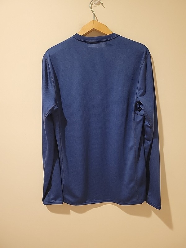 Patagonia Capilene Midweight Shirt Mens M Blue Thermal Long Sleeve Base Layer gallery