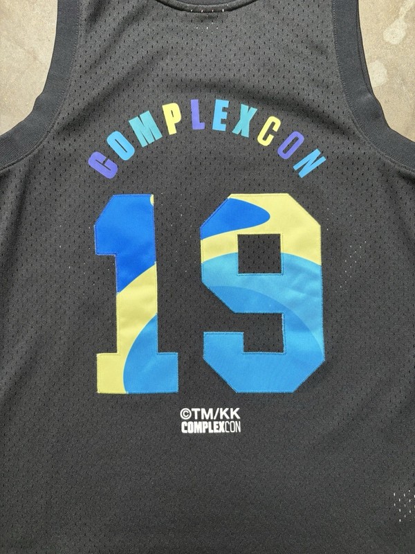 2019 Black Complex Con Takashi Murakami Cubs Mitchell & Ness Basketball Jersey gallery