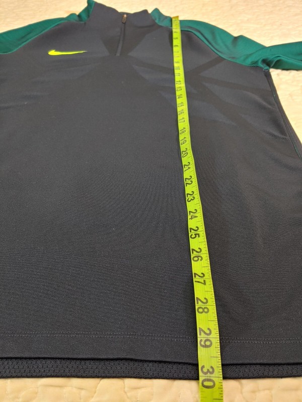 Nike 1/4 Zip Large Iridescent Navy Obsidian Drill Top Soccer Strike 807034-451 gallery