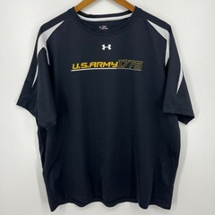 Under Armour US Army T-Shirt Men’s Size XL Black 1775 Heat Gear United States