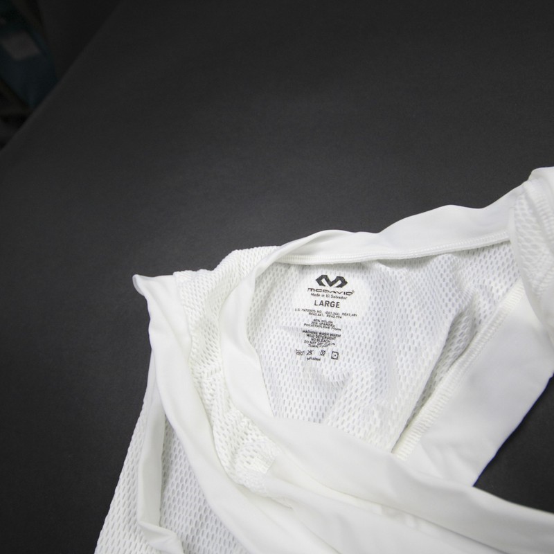 McDavid Padded Compression Top Men's White New without Tags XL gallery