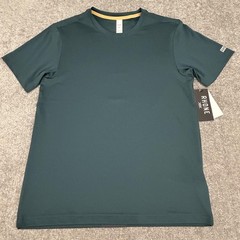 Rhone Shirt Mens Small Moss Green Performance Tee Short Sleeve Athletic NEW $68