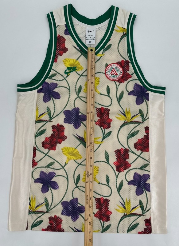 Nike Giannis Jersey Mens Medium Dri-Fit DNA Printed Flower Basketball FB7025-110 gallery