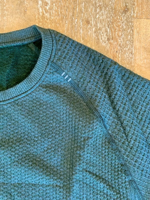 🔥 LULULEMON Engineered Warmth 🔥 Mens Long Sleeve Crew 🔥 L large PINE GREEN🔥 gallery