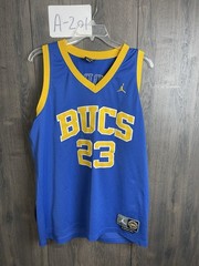 NWOT Jordan Brand Michael Jordan Bucs #23 Highschool Jersey Adult XL Blue
