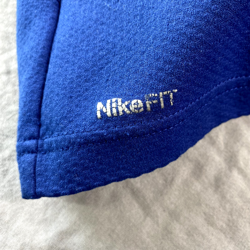 Nike Pullover Shirt Mens XL Blue 1/4 Zip Lightweight Athletic Fit Gym Active gallery