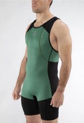 Virus Weightlifting Ascend Singlet Powerlifting Black Wresling Medium