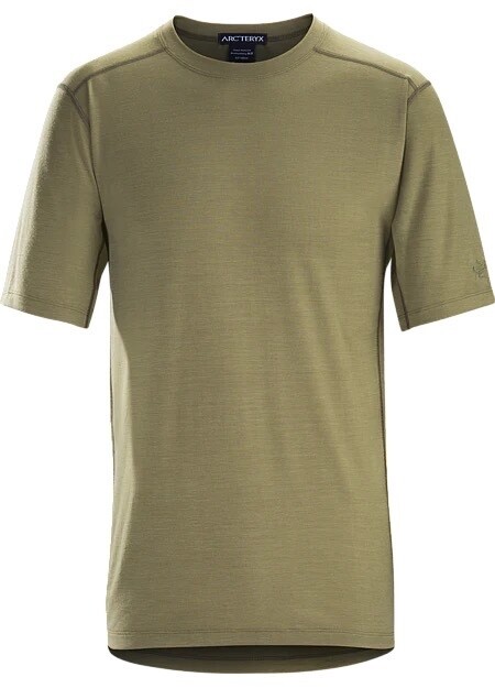 NWT Mens Arc’teryx Leaf Crocodile Cold WX Short Sleeve Wool Shirt AR sz XL gallery