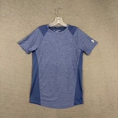 Under Armour MK1 Tee T-Shirt Mens Small Blue Activewear Workout Gym Sports Dad
