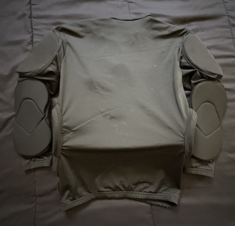 Men’s Jellybro Padded Long Sleeve Football Shirt Sz. Small gallery