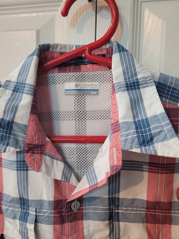 Lot of 3 Med Columbia PFG MENS 2 LONG/ 1 Short SLEEVE FISHING SHIRTS gallery