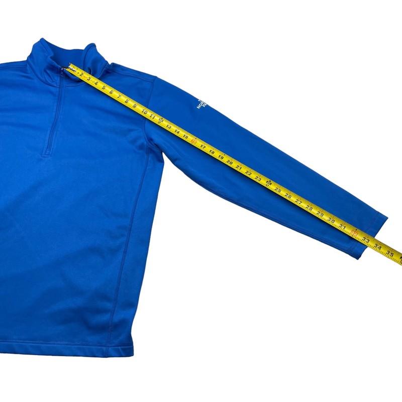 The North Face Men's Fleece Lined Performance 1/4 Zip Pullover Blue • Large gallery