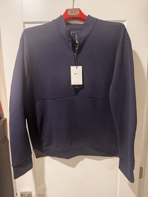 Brand New Nike 24.7 Pullover Mens L Impossibly Soft 1/2 Zip Dri-fit HQ6953 gallery