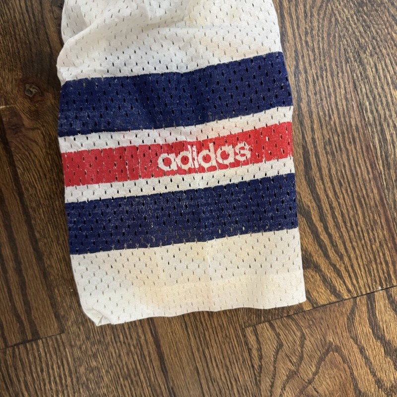 Vintage Adidas Mesh Jersey USA Made Nylon Size Medium #10 gallery