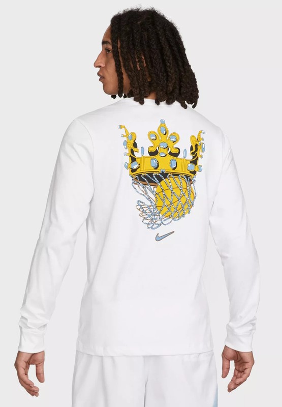 NIKE Men's LeBron King James Strive for Greatness LS Basketball Shirt NWT LARGE gallery