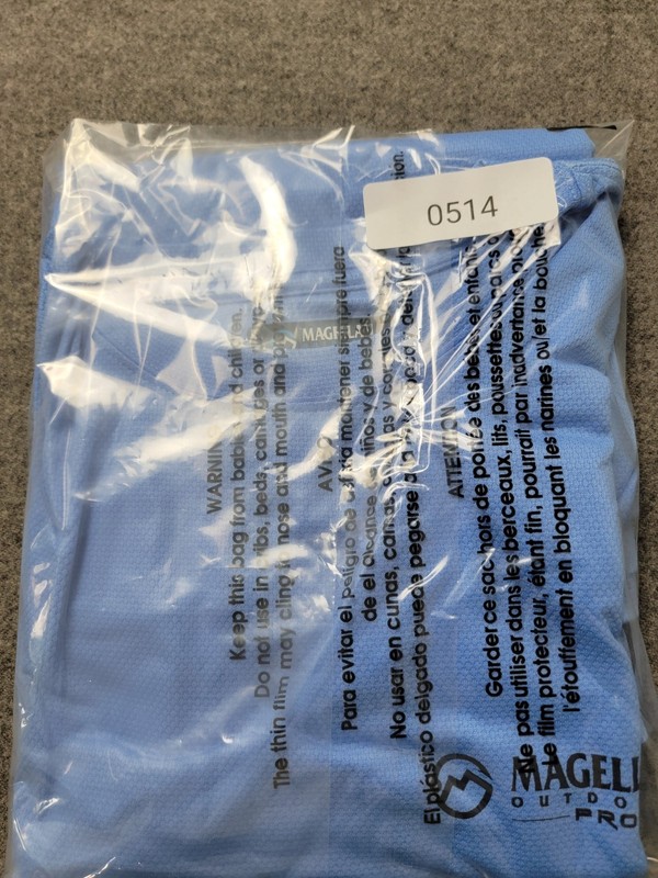 Magellan Outdoors Pro Angler Fishing Shirt Mens M Blue Mesh Lined Classic Fit gallery