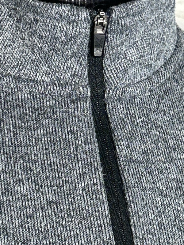 EUC! Rhone Men SMALL 1/4 Zip COMMUTER Pullover Sweater Shirt Gray 100474 golf gallery