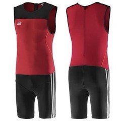 Adidas Weightlifting Climalite Singlet Color Red & Black Women’s Size US S