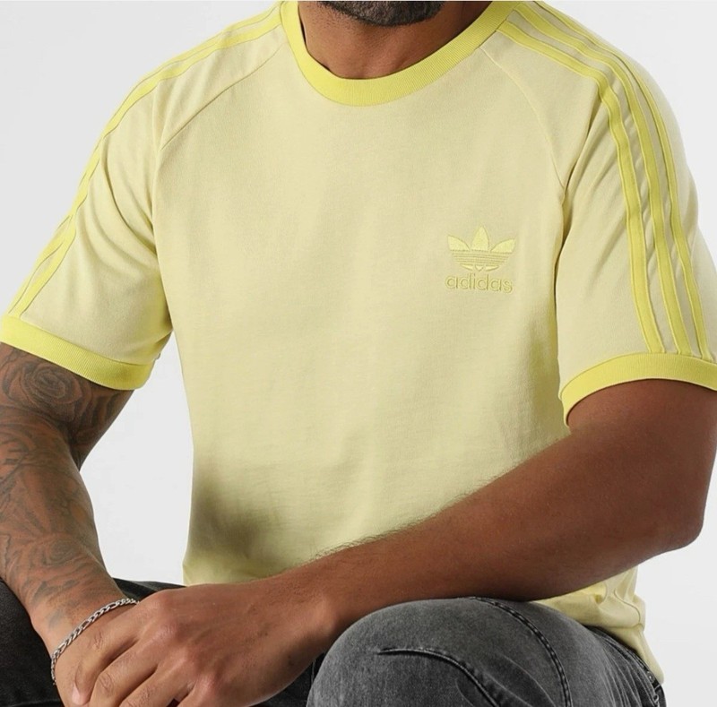 Adidas Originals short sleeve t-shirt Trefoil logo M L XL 2XL White Black gallery