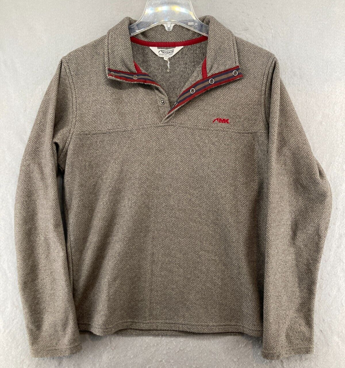 Mountain Khakis Mens Pullover Small Brown Outdoor Hiking gallery