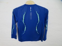 RLX Ralph Lauren Shirt Mens XL Blue Long Sleeve Performance Tee Athletic Gym