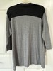 Men’s Under Armor Loose Heat Gear, 3/4 Sleeve, Black And Grey, Size L gallery