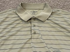Grand Slam Solid Short Sleeve Golf Polo Shirt Men XXL 100% Polyester
