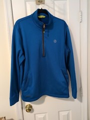 Izod PerformX 1/4 Zip Activewear Pullover Long Sleeve Sz M