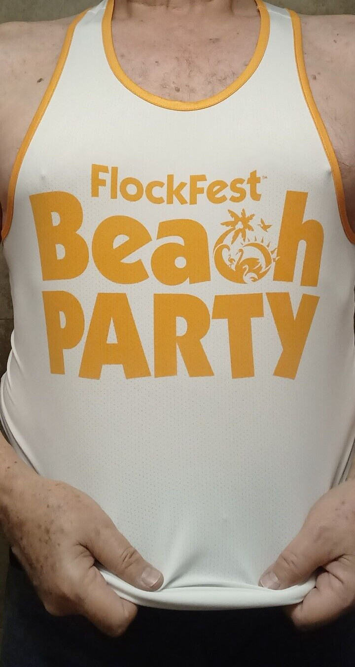 Flock Fest Beach Party Hunters Nightclub Tank Top Muscle Shirt Large gallery