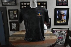 Howling Wolf Clothing Logo Howling Wolf Black Sport tec T-Shirt Sz-M