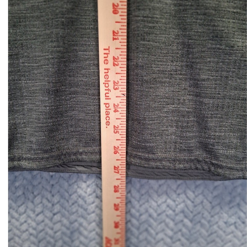 Nike Yoga Dri-FIT Long Sleeve Top Grey Heathered Thumbhole FB7775 Mens M gallery