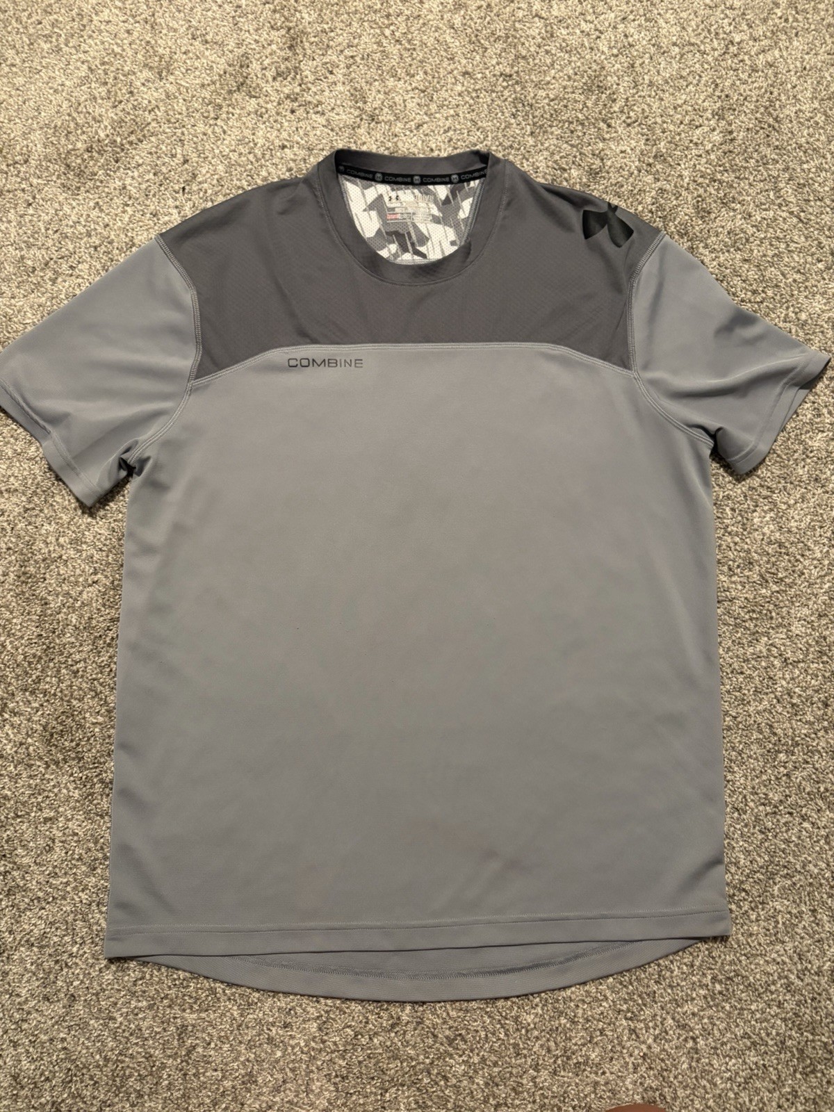Under Armour NFL Combine Authentic HeatGear performance t-shirt Men’s XL Gray gallery